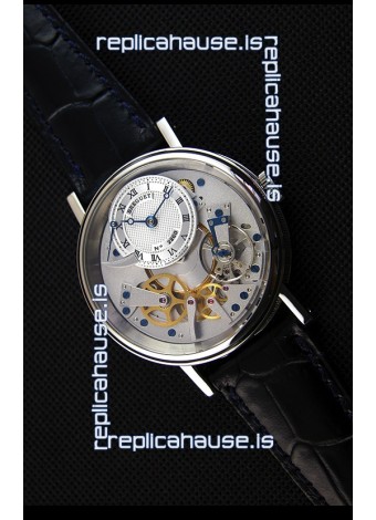 Breguet Tradition 7057BB/11/9W6 Pink Gold Dual Tourbillon Swiss 1:1 Mirror Replica Watch