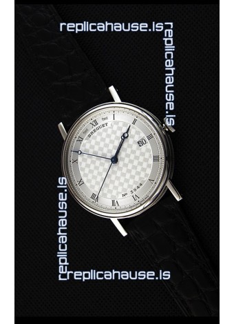 Breguet Classique 5177BB/12/9V6 Stainless Steel Watch with Roman Hour Markers