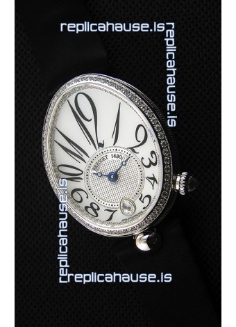 Breguet Reine De Naples Ladies Swiss 1:1 Stainless Steel Mirror Replica Watch 