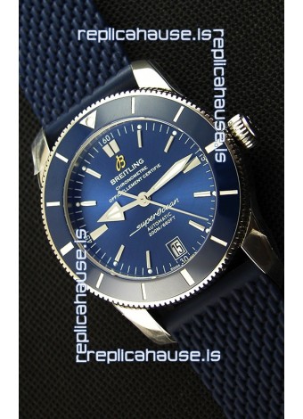 Breitling SuperOcean Heritage II B20 42MM Blue Dial Swiss Replica Watch - 1:1 Mirror Edition