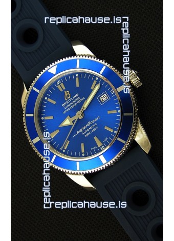 Breitling SuperOcean Heritage II B20 42MM Blue Dial Swiss Replica Watch - 1:1 Mirror Edition