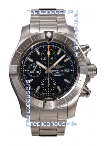 Breitling Avenger Chronograph 45 Black Dial 1:1 Mirror Swiss Replica Watch 