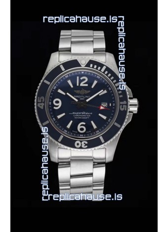 Breitling Superocean Automatic 44 Steel - Navy Blue Dial 1:1 Mirror Replica