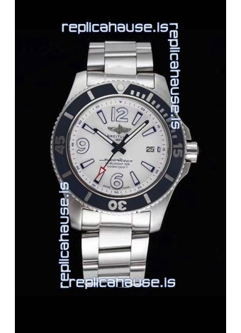Breitling Superocean Automatic 44 Steel - White Dial 1:1 Mirror Replica