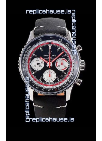 Breitling Navitimer 1 B01 Chronograph SWISSAIR Edition 43MM - 904L 1:1 Mirror Replica Watch 