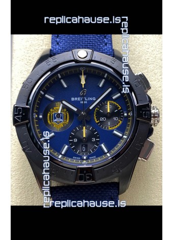 Breitling Super Clone Avenger B01 Chronograph 44 Dark Blue Dial 1:1 Mirror Swiss Replica Watch