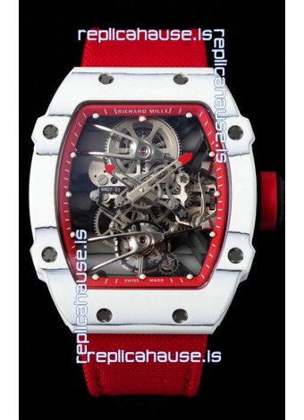 Richard Mille RM027-02 Rafael Nadal Genuine Tourbillon Movement 1:1 Mirror Replica Watch