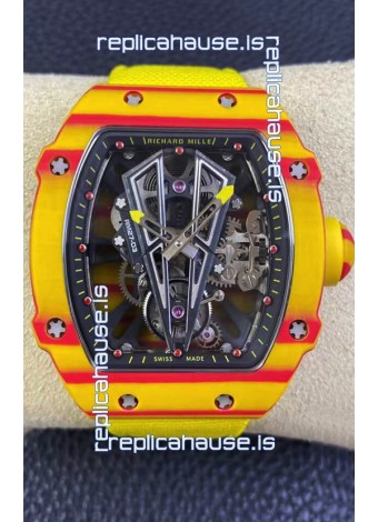 Richard Mille RM27-03 Rafael Nadal Genuine Tourbillon Movement 1:1 Mirror Replica Watch
