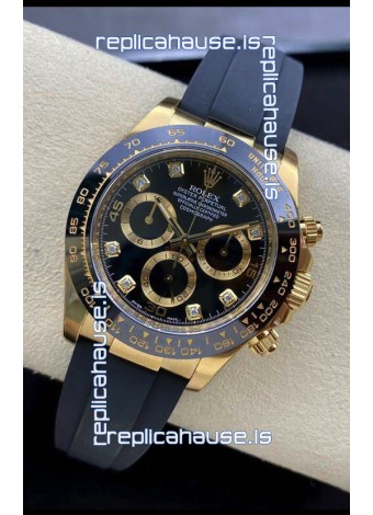 Rolex Cosmograph Daytona M116518LN-0078 Yellow Gold Original Cal.4130 Movement - 904L Steel Watch