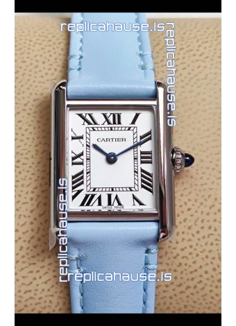 Cartier Tank Solo Swiss Quartz Watch in Stainless Steel Casing 
