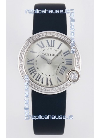 Ballon Blanc De Cartier Super Clone Watch 30MM Steel Casing 