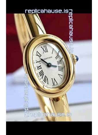Baignoire De Cartier Yellow Gold Super Clone Quartz Replica Watch