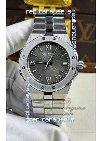 Chopard Alpine Eagle Stainless Steel Grey Dial Super Clone Replica Watch 