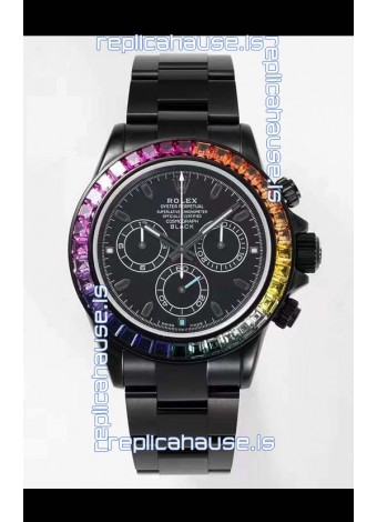 Rolex Daytona Blaken Edition Swiss 1:1 Mirror Replica Cal.4130 Movement PVD Casing