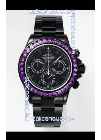 Rolex Daytona Blaken Edition Swiss 1:1 Mirror Replica Cal.4130 Movement PVD Casing