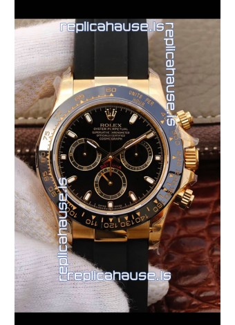 Rolex Cosmograph Daytona 116508 Yellow Gold Original Cal.4130 Movement - 904L Steel Watch