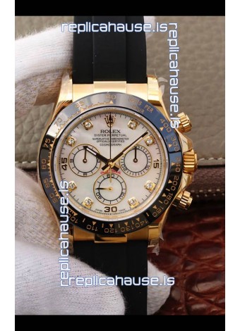 Rolex Cosmograph Daytona 116508 Yellow Gold Original Cal.4130 Movement - 904L Steel Watch