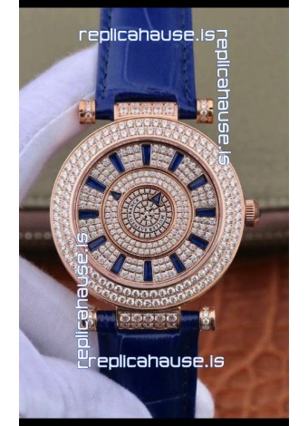 Franck Muller Double Mystery 1:1 Mirror Swiss Replica Watch - 42MM