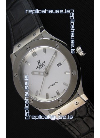 Hublot Classic Fusion Titanium Opalin Swiss Replica Watch - 1:1 Mirror Replica