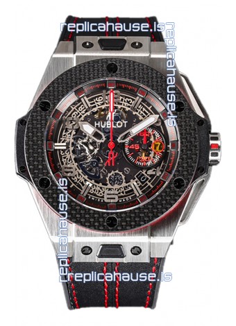 Hublot Big Bang F1 "Titanium Carbon" Edition Chronograph Swiss Replica Watch 
