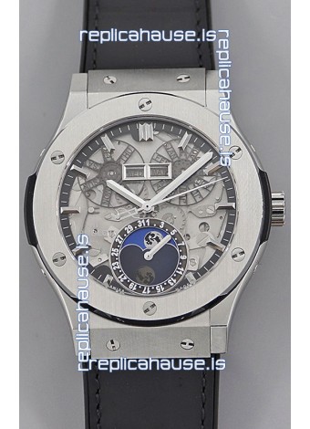 Hublot Aerofusion Moonphase Skeleton Swiss Replica Watch 