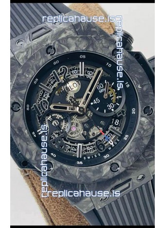 Hublot Big Bang Unico Black Carbon Las Vegas Boutique Edition Swiss Replica Watch 