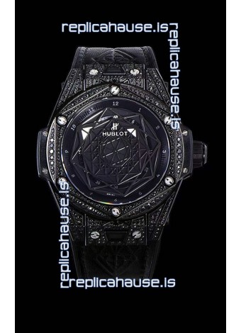 Hublot Big Bang One Click Sang Bleu 1:1 Mirror Replica in Ceramic Casing - 45MM