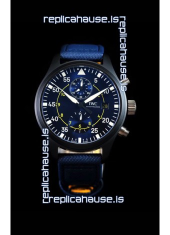 IWC Pilot's Chronograph IW389008 Blue Angels Edition 1:1 Mirror Replica Watch 