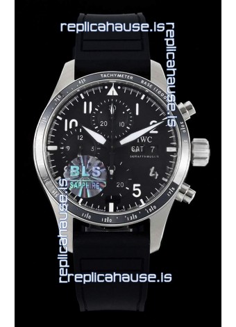 IWC Pilot's IW388305 Super Clone Chronograph 41 Mercedes-AMG Titanium Watch