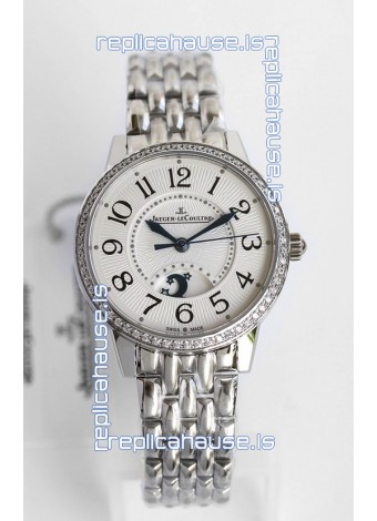 Jaeger-LeCoultre Rendez-Vous Steel Night & Day 1:1 Mirror Steel Casing Watch