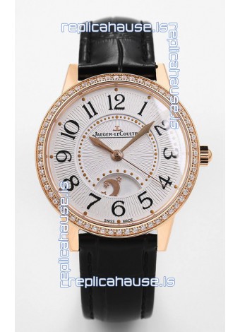 Jaeger-LeCoultre Rendez-Vous Steel Night & Day Rose Gold 1:1 Mirror Swiss Watch