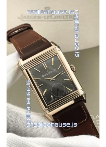 Jaeger-LeCoultre Reverso DuoFace Rose Gold Casing Watch in Swiss Automatic Movement
