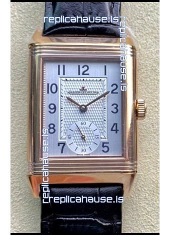 Jaeger-LeCoultre Reverso DuoFace Rose Gold Casing Watch in Swiss Automatic Movement
