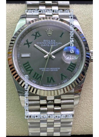Rolex Datejust Wimbledon Cal.3235 Movement Swiss Watch - Ultimate 904L Steel 36MM