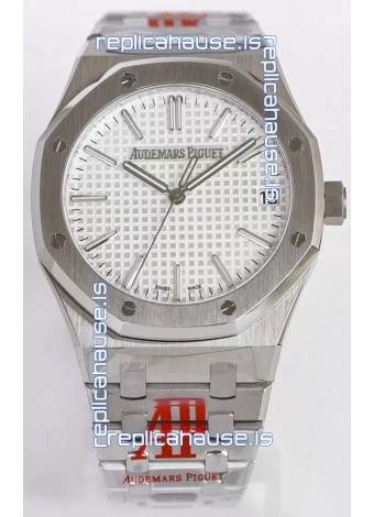 Audemars Piguet Royal Oak 15510 41MM White Dial 904L Steel CALIBRE 4302 Movement 1:1 Mirror Replica