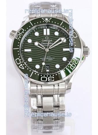 Omega Seamaster 300M Master Chronometer Green Swiss 904L Steel 1:1 Mirror Replica Watch