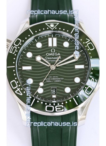 Omega Seamaster 300M Master Chronometer Green Swiss 904L Steel 1:1 Mirror Replica Watch
