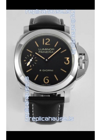 Panerai Luminor 8 Giorni PAM00915 Black Dial in 1:1 Mirror Quality - 904L Steel 