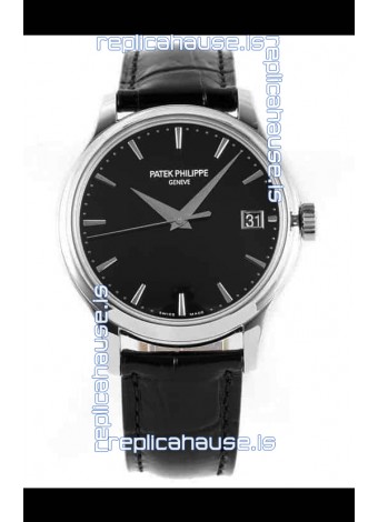 Patek Philippe #Ref 5227G in Black Dial 1:1 Mirror Replica 904L Steel Swiss Watch