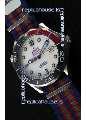 Omega Seamaster Diver 300M 007 Commander's Limited Edition Swiss 1:1 Mirror Replica Watch