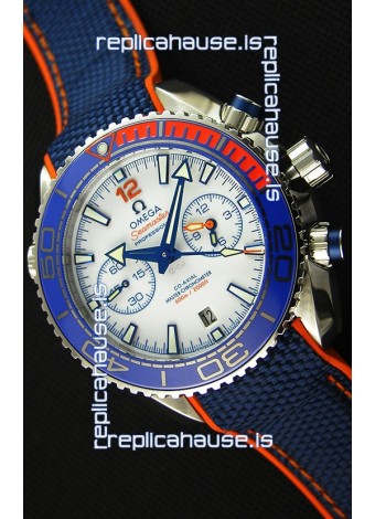 Omega Seamaster Planet Ocean 600M Michael Phelps 1:1 Mirror Ultimate Replica Edition