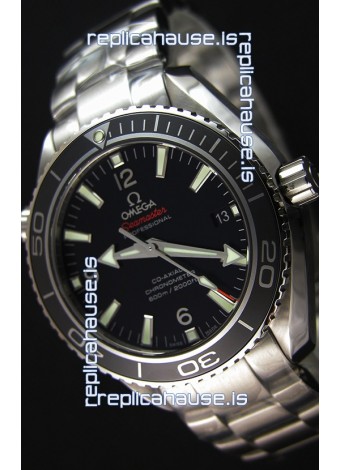 Omega Seamaster Planet Ocean Swiss Black Strap Replica 42MM 1:1 Ultimate Edition Watch 