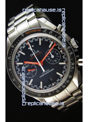 Omega Speedmaster Racing Co-Axial Master Chronograph Swiss Replica Watch Black Dial