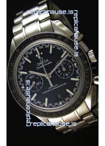 Omega Speedmaster Racing Co-Axial Master Chronograph Swiss Replica Watch Black Dial