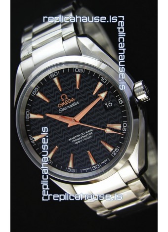 Omega Seamaster Aqua Terra Co-Axial Black Limited Edition Swiss 1:1 Mirror Replica