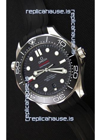 Omega Seamaster 300M Co-Axial Master Chronometer BLACK Swiss 1:1 Mirror Replica Watch 