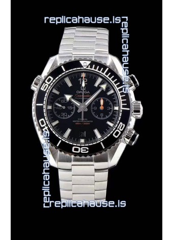 Omega Planet Ocean 600M Chronograph 904L Steel 1:1 Mirror Replica Watch 
