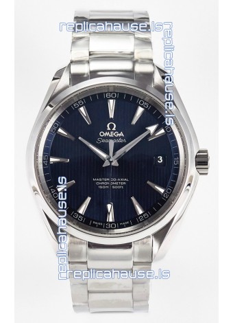 Omega Aqua Terra Super Clone 150M Blue Dial 904L Steel Casing 41MM Watch 