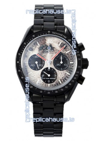 Omega Speedmaster Black Venom Co-Axial Chronograph 42MM 1:1 Mirror Replica Watch