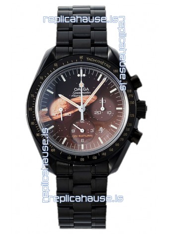 Omega Speedmaster Black Venom Moon Dial Chronograph 42MM 1:1 Mirror Replica Watch